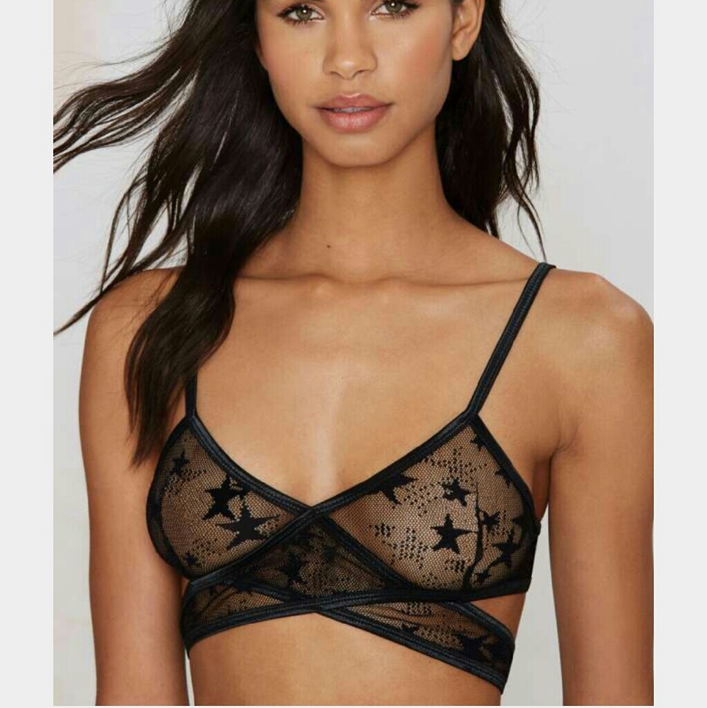 COPY - Lavish Alice Star Fire Mesh Bralette